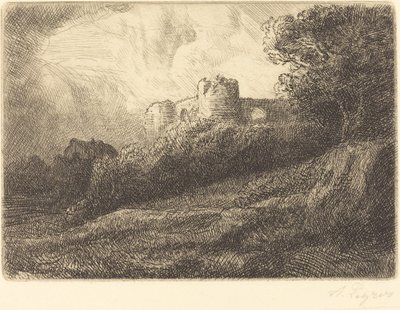 Paysage - Alphonse Legros