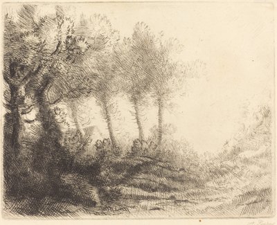 Paysage - Alphonse Legros