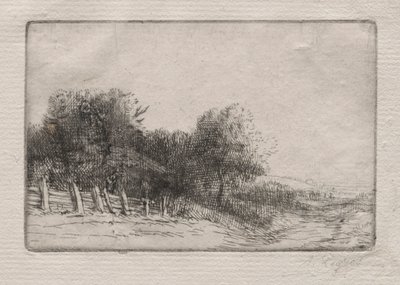 Paysage - Alphonse Legros
