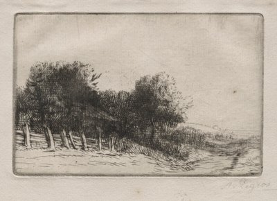 Paysage - Alphonse Legros