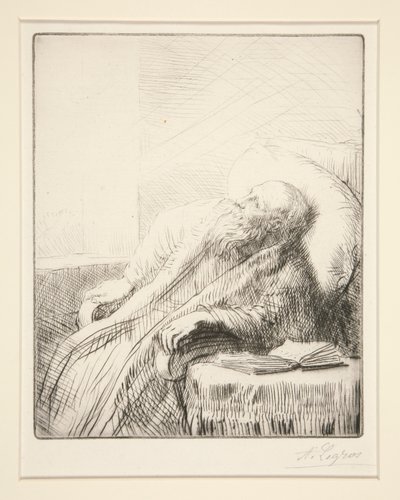 Le convalescent - Alphonse Legros