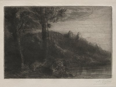 Le Petit Pont - Alphonse Legros
