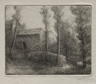 Le Pont du Moulin - Alphonse Legros