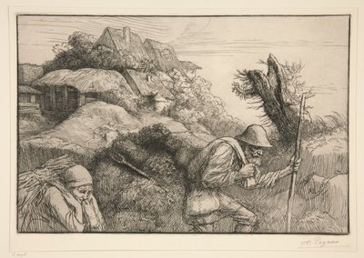 Le Retour du Bois - Alphonse Legros