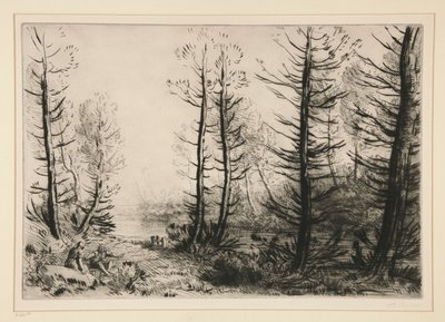 Le grand canal - Alphonse Legros