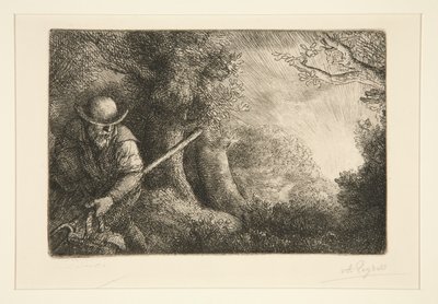 Le jardinier - Alphonse Legros