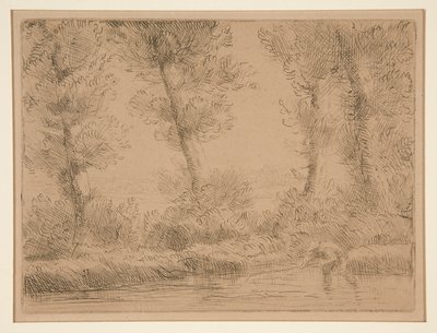 Les Bords de la Liane - Alphonse Legros