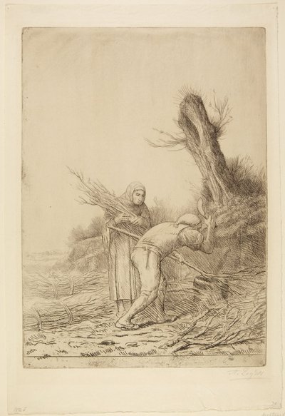 Les Faiseurs de Fagots - Alphonse Legros