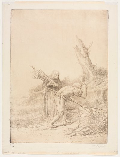 Les Faiseurs de fagots - Alphonse Legros
