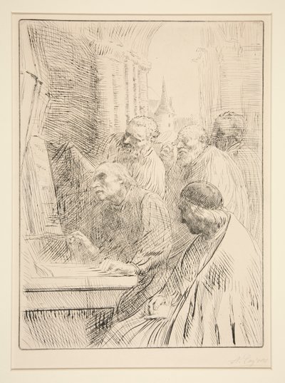 Les Moines à L - Alphonse Legros