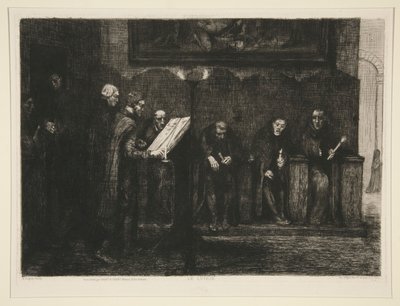 Les chantres espagnols, ou Le lutrin - Alphonse Legros