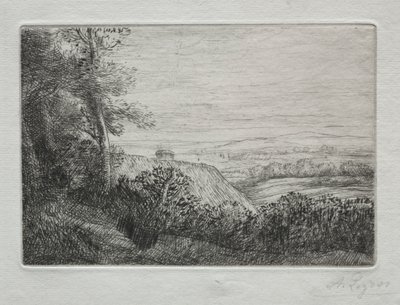 Les derniers rayons de soleil - Alphonse Legros