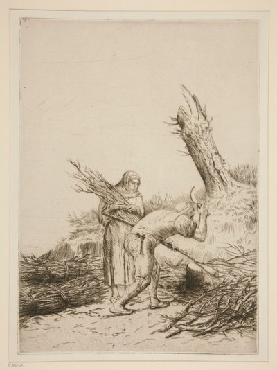 Les faiseurs de fagots - Alphonse Legros