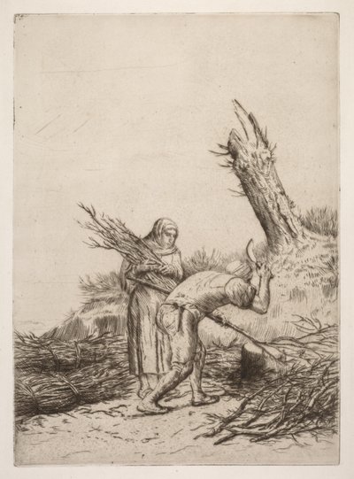 Les faiseurs de fagots - Alphonse Legros