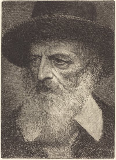 Lord A. Tennyson, 2e plaque - Alphonse Legros