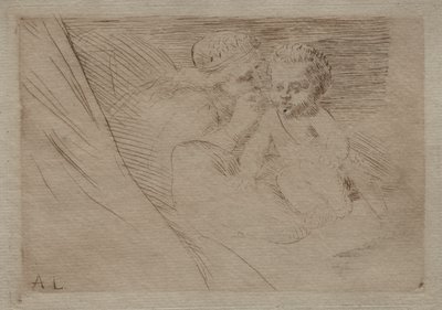 Mab et Cupidon - Alphonse Legros