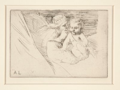 Mab et Cupidon - Alphonse Legros