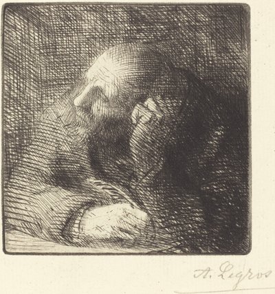 Méditation - Alphonse Legros