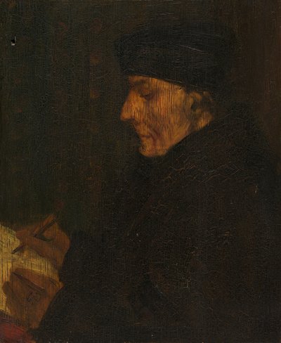 Copie de mémoire de Holbein, fin 19ème-début 20ème siècle - Alphonse Legros