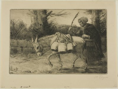 Laitière - Alphonse Legros
