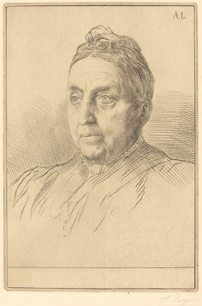 Mme. Kemp, 4ème planche - Alphonse Legros