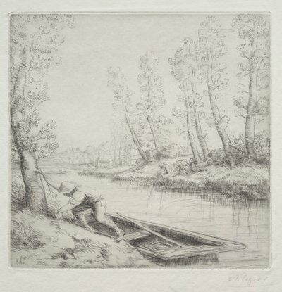 Le Matin sur la Rivière - Alphonse Legros