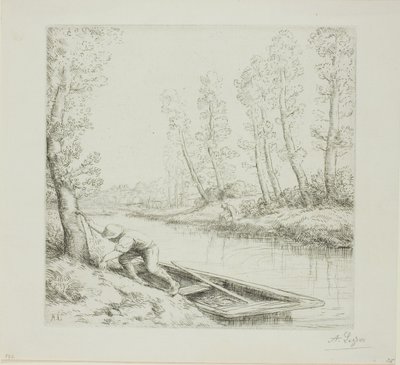 Matin sur la rivière - Alphonse Legros