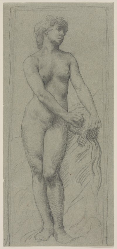 Femme nue - Alphonse Legros