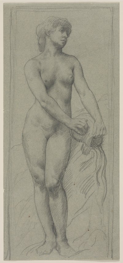 Femme Nue - Alphonse Legros
