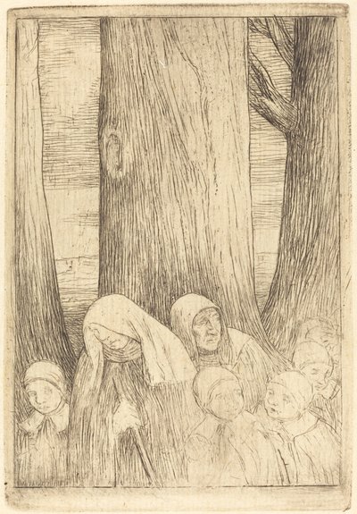Les orphelins - Alphonse Legros