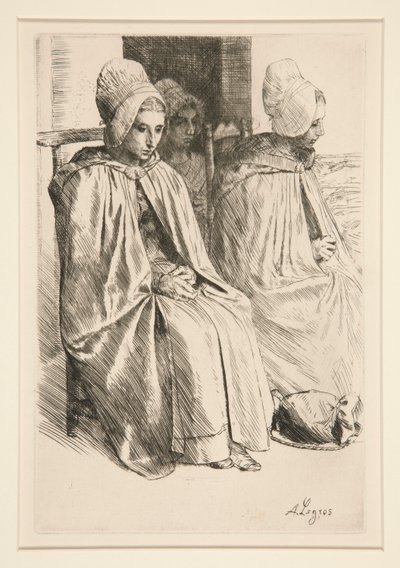 Paysannes des Environs de Boulogne - Alphonse Legros