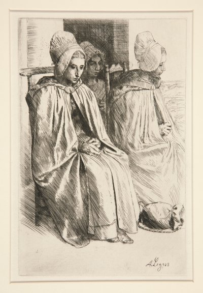 Paysannes des environs de Boulogne - Alphonse Legros