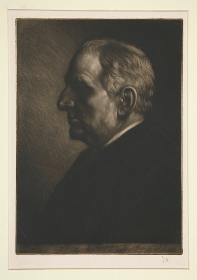 Portrait de Seymour Haden - Alphonse Legros