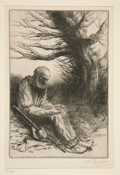 Repos du voyageur - Alphonse Legros