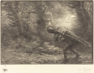 Retour à la chaumière - Alphonse Legros