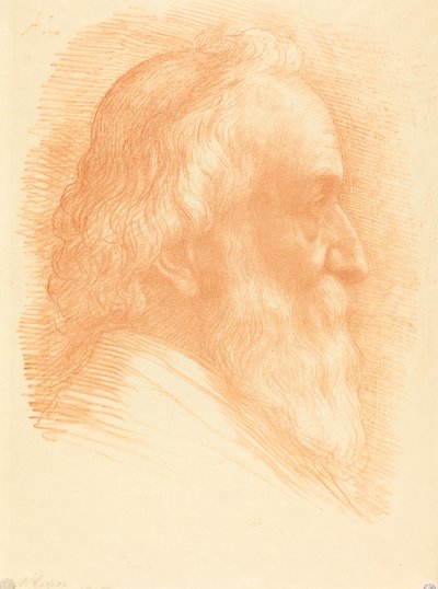 Autoportrait, 10e plaque, 1905 - Alphonse Legros