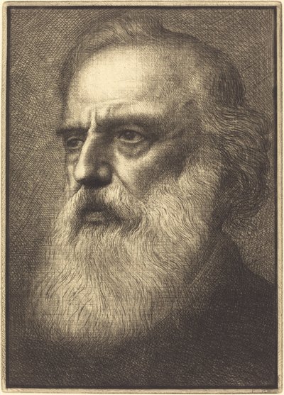 Autoportrait, 4e planche - Alphonse Legros