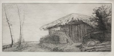 Bergerie sur le Coteau - Alphonse Legros