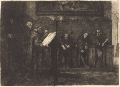 Les chantres espagnols - Alphonse Legros