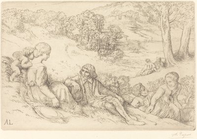 Le printemps - Alphonse Legros