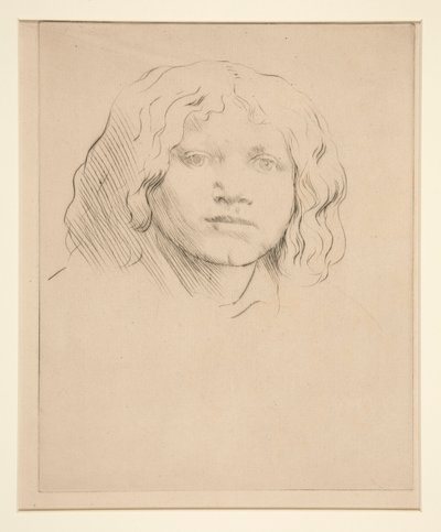 Tête d - Alphonse Legros