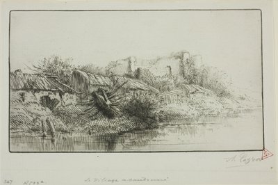 Le Village Abandonné - Alphonse Legros