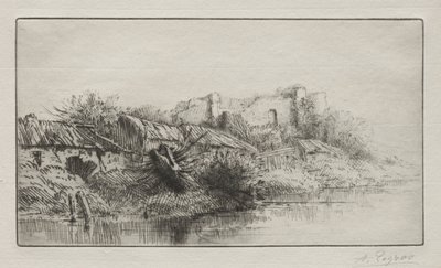 Le Village Abandonné - Alphonse Legros