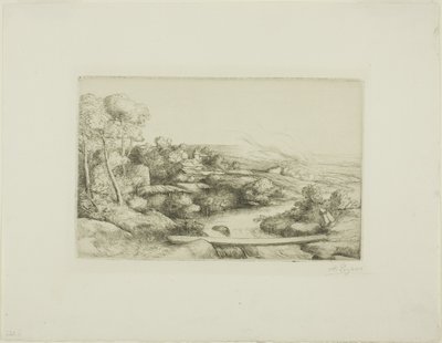 La Passerelle - Alphonse Legros