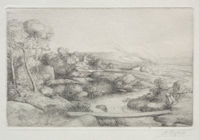 La Passerelle - Alphonse Legros