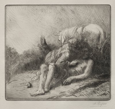 Le Bon Samaritain - Alphonse Legros