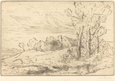 La maison du puits - Alphonse Legros