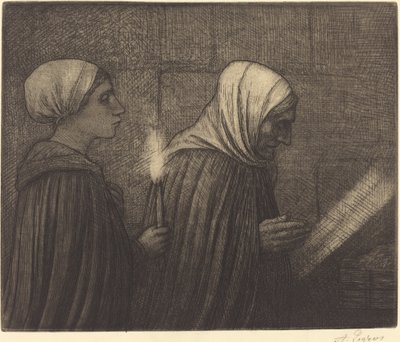 La crèche - Alphonse Legros