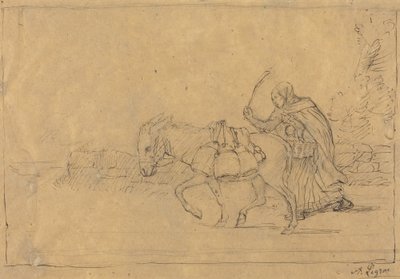 La laitière de Boulogne - Alphonse Legros