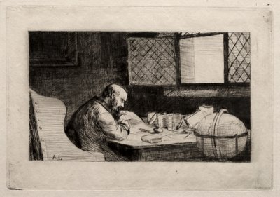 Le philosophe - Alphonse Legros